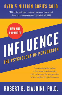 Cover of Influence: The Psychology of Persuasion